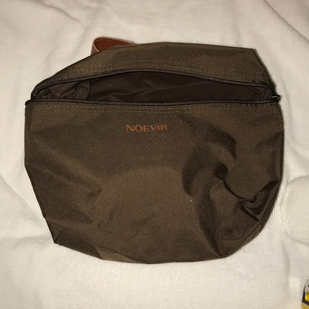 Never been used large Noevir cosmetic bag